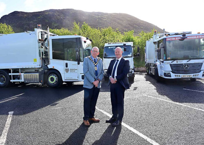 Mid and East Antrim Council adds 10 new RCVs to strengthen waste service