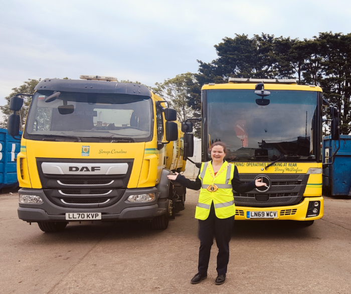 Meet Lamborgreenie: Pupils dub bin lorries with new names