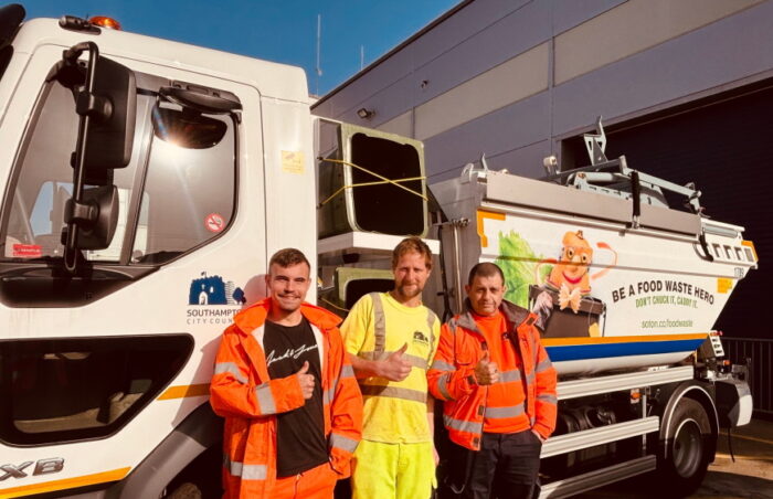 Schoolchildren name Southampton’s new food waste trucks