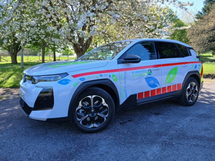 Denbighshire expands green fleet with new highways vehicle