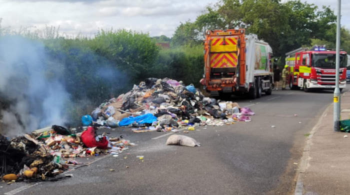 Concerns expressed following Batford battery fire