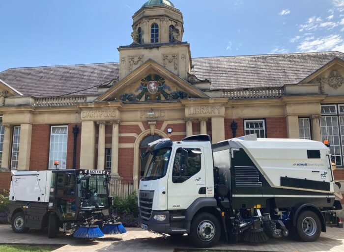 Dartford BC adds four new sweepers to street cleansing fleet