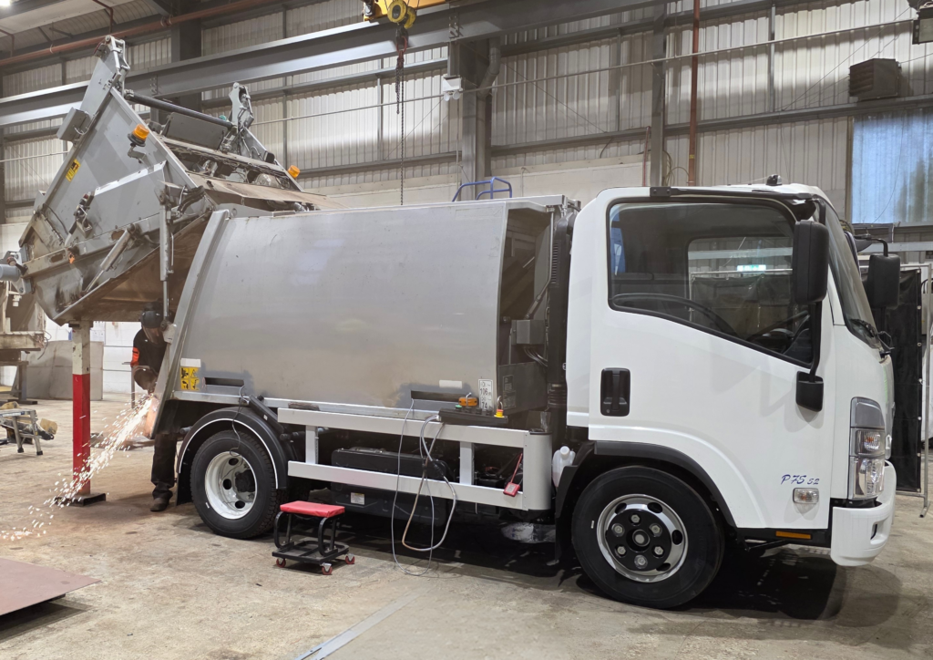 NTM-GB refurbishes 15-year-old refuse vehicle