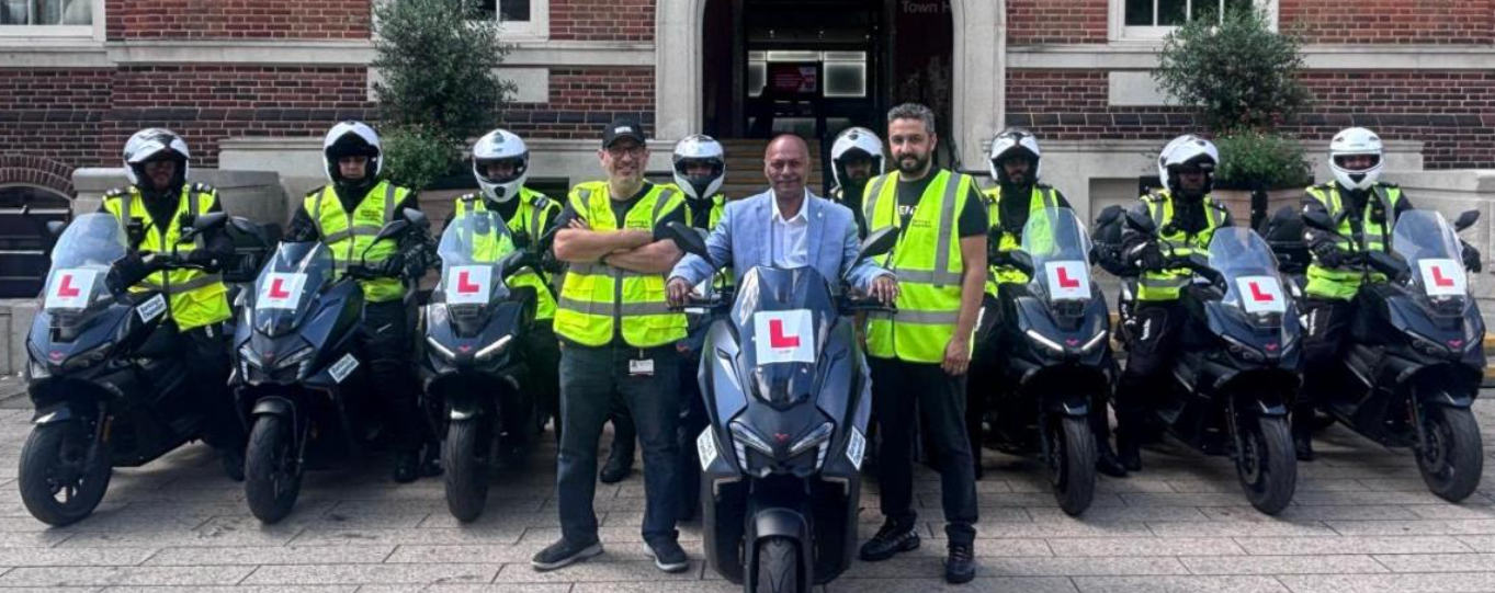 Greener e-scooters replace Barking and Dagenham’s ageing moped fleet