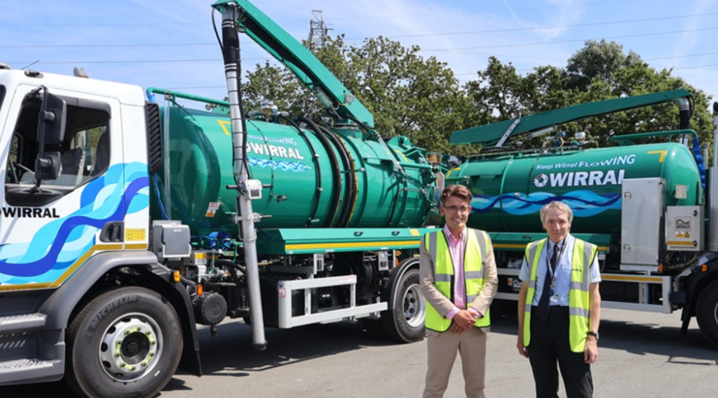 Wirral welcomes more reliable gully cleansing vehicles