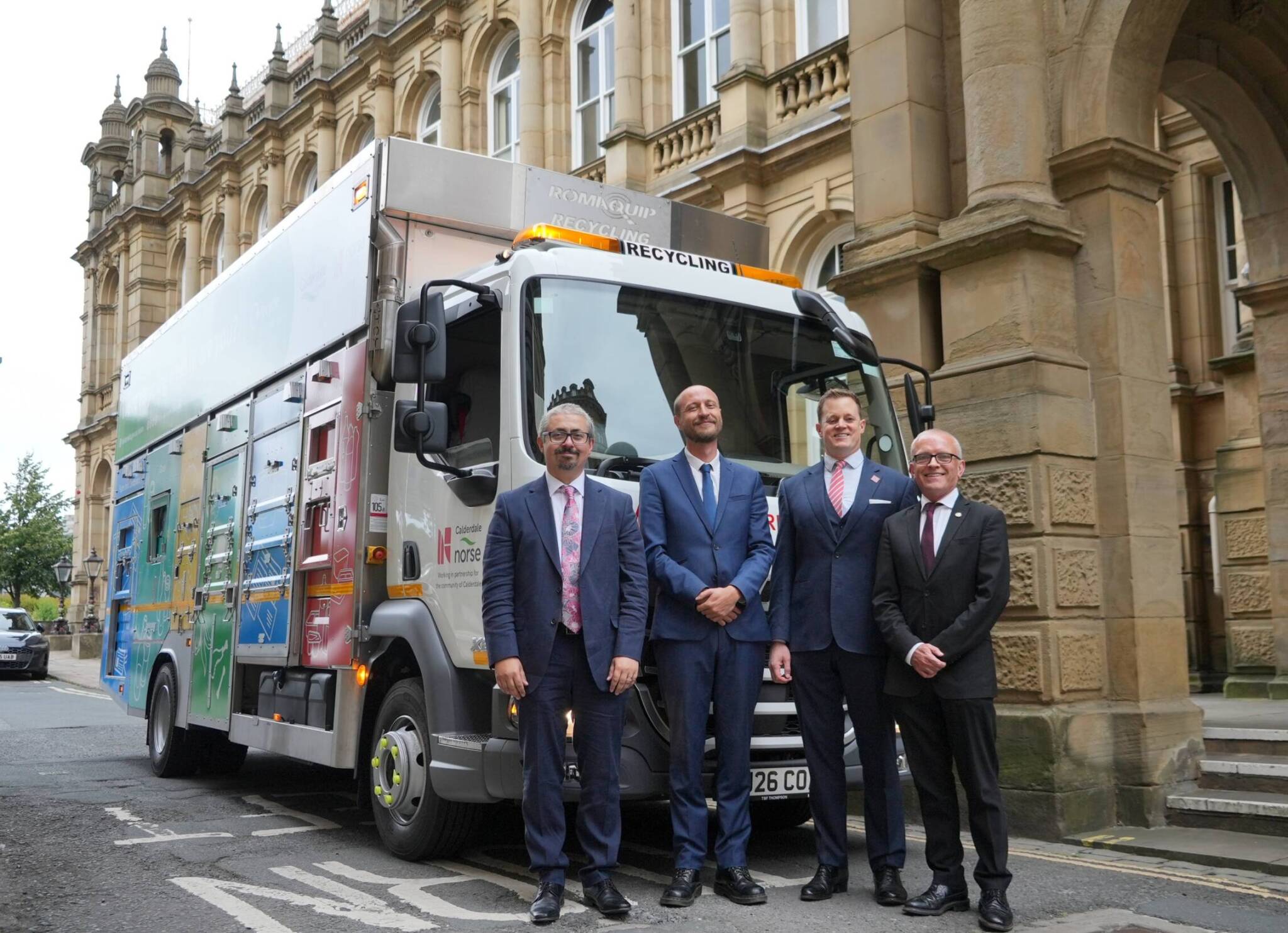 Behind the wheel of Calderdale Norse