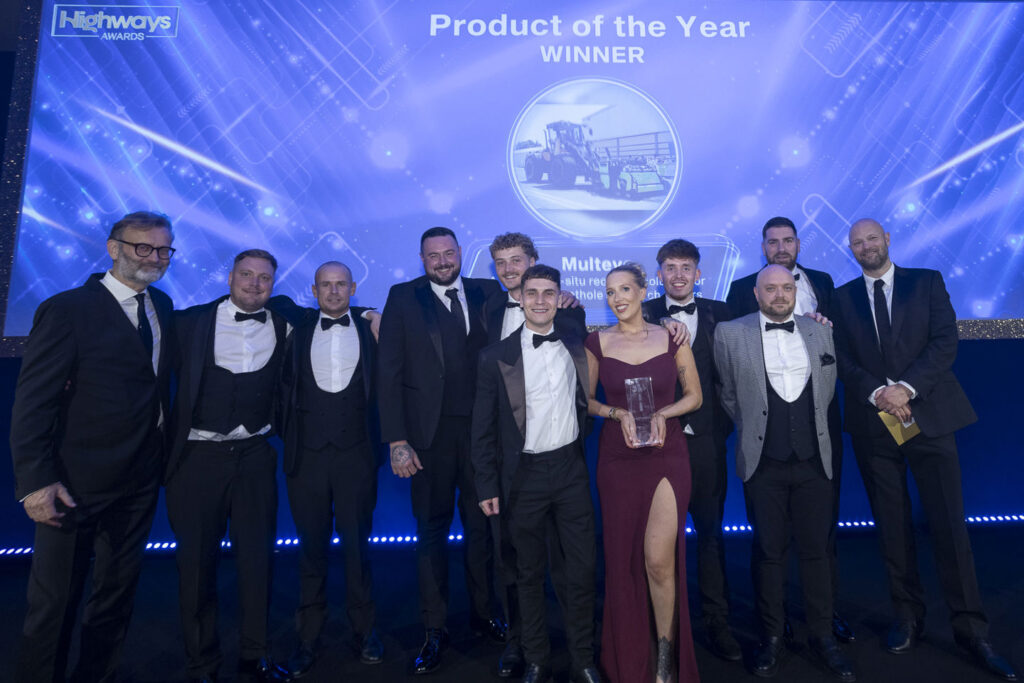 Multevo wins product of the year at Highways Awards 2026