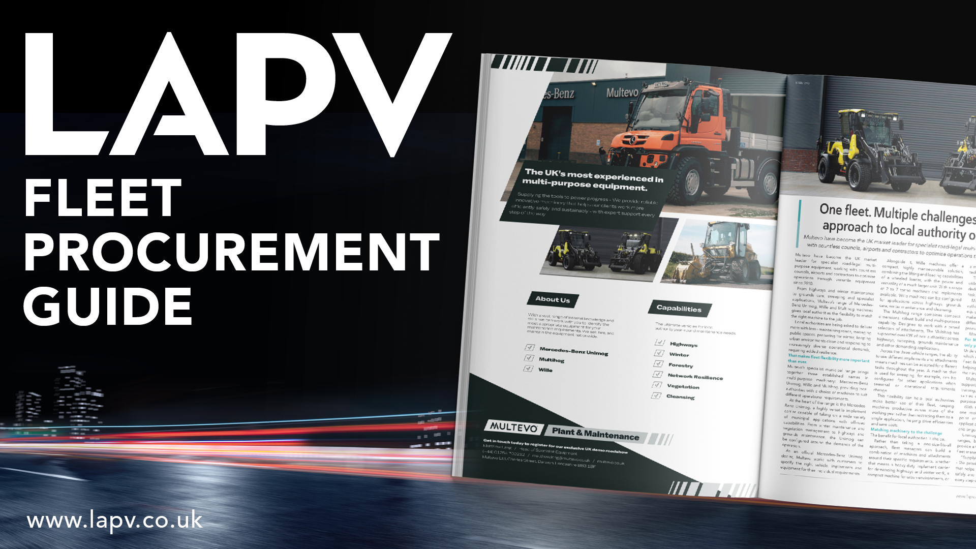 LAPV set to launch new fleet procurement guide
