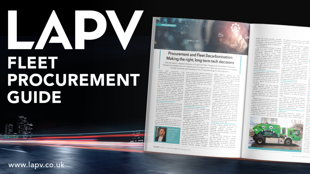 LAPV set to launch new fleet procurement guide