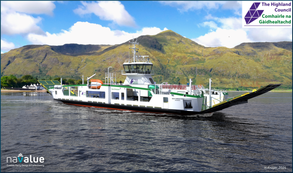 Highland Council launches tender for new electric Corran Ferry