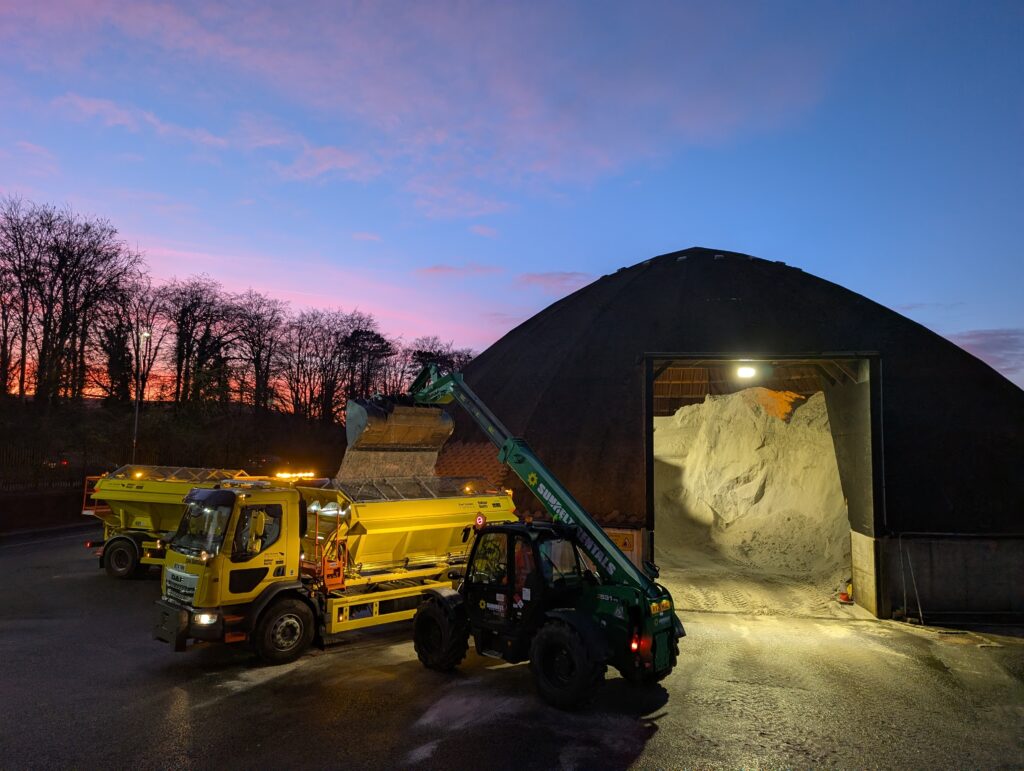 Basil Salty and David Plowie are ready as East Sussex winter service launches