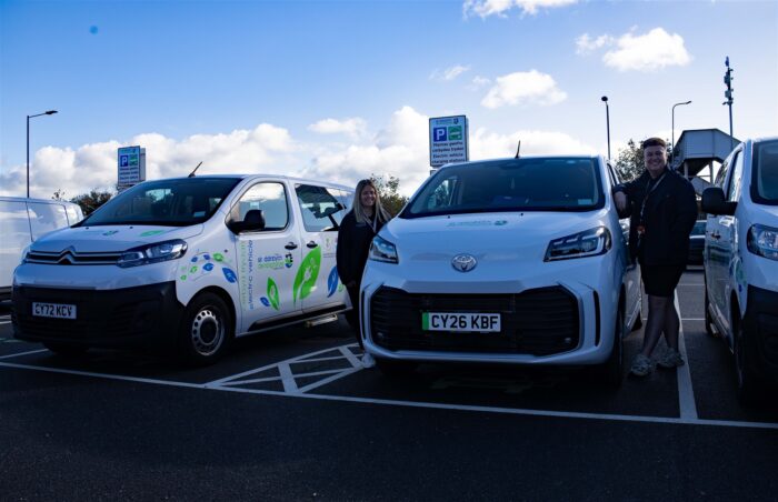 Rhyl childcare centre gets new electric minibus