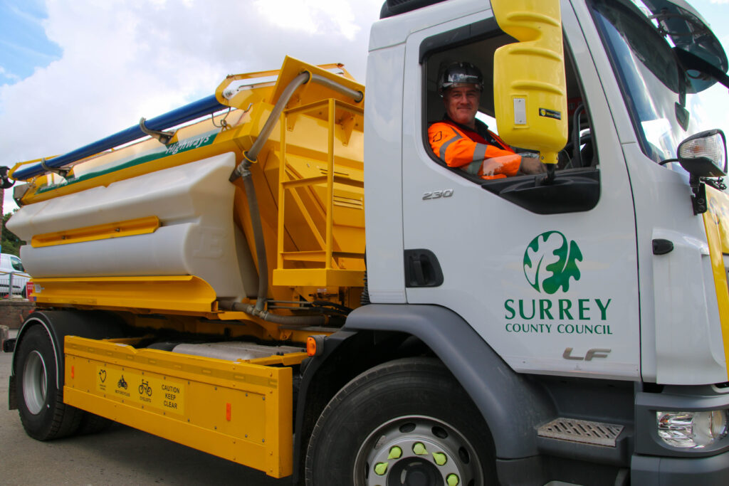 Surrey reinforces winter maintenance commitment as gritters are rolled out 24/7