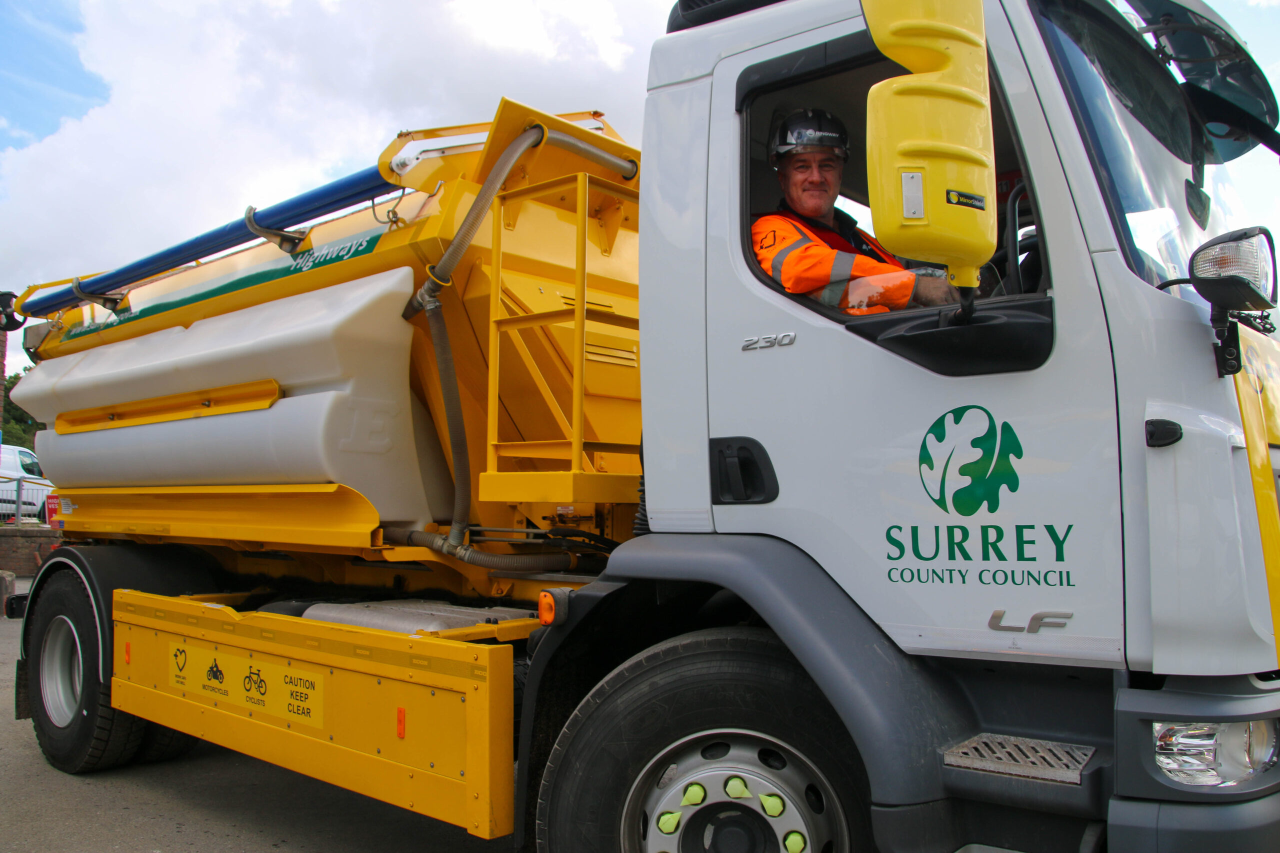 Surrey reinforces winter maintenance commitment as gritters are rolled out 24/7